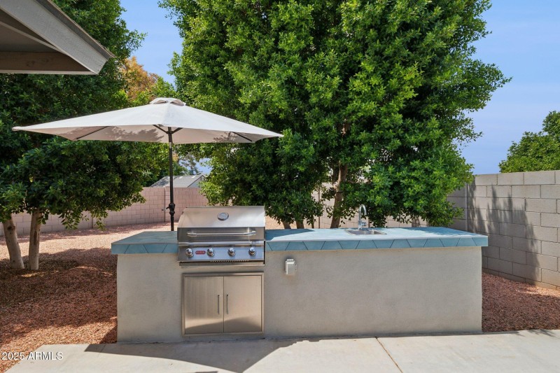 gas grill