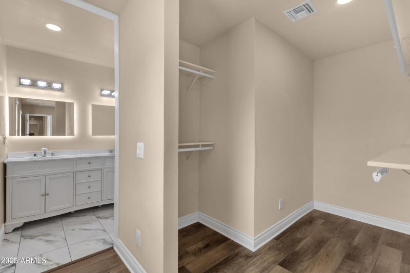 Master Walk in Closet