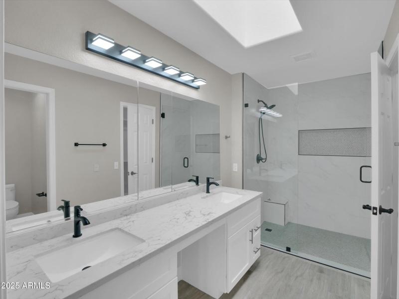 Primary Bathroom from Bedroom