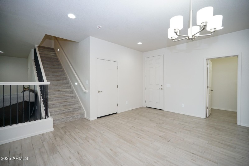 Formal Dining and stairs