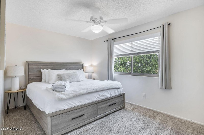 Guest Bedroom with Scenic View