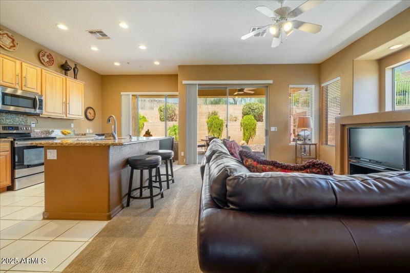 Kitchen and Family Room