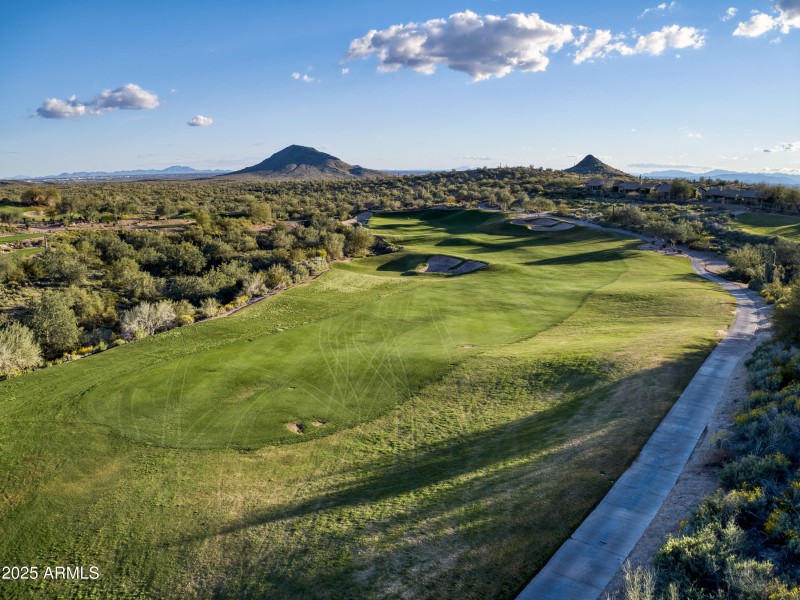 Aerial View of Golf Course