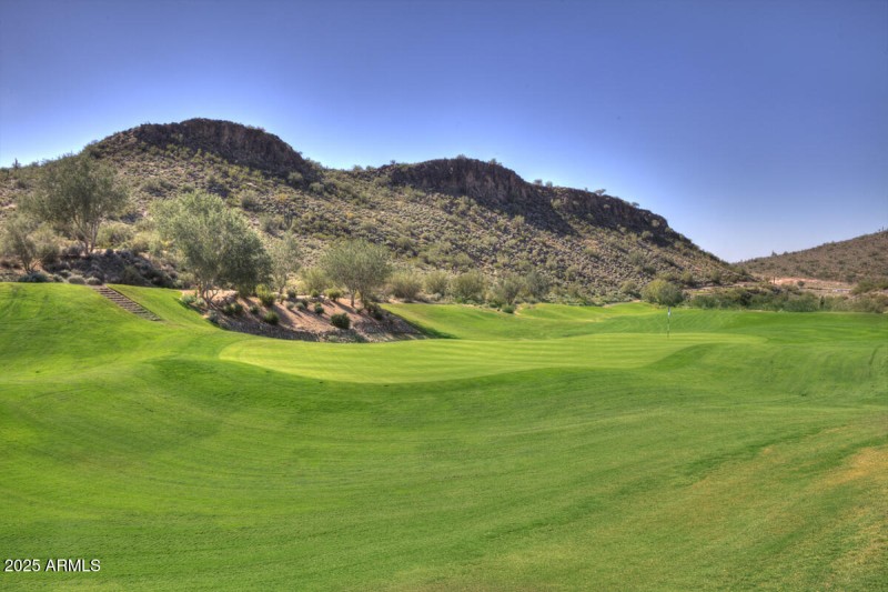 17th Hole from Behind Green