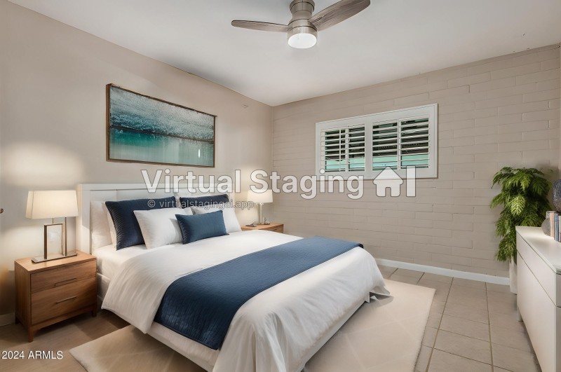Bedroom 1 - Virtual Staging AI