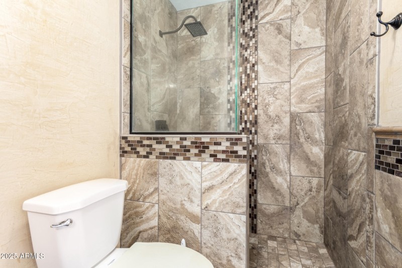 Primary walk in shower