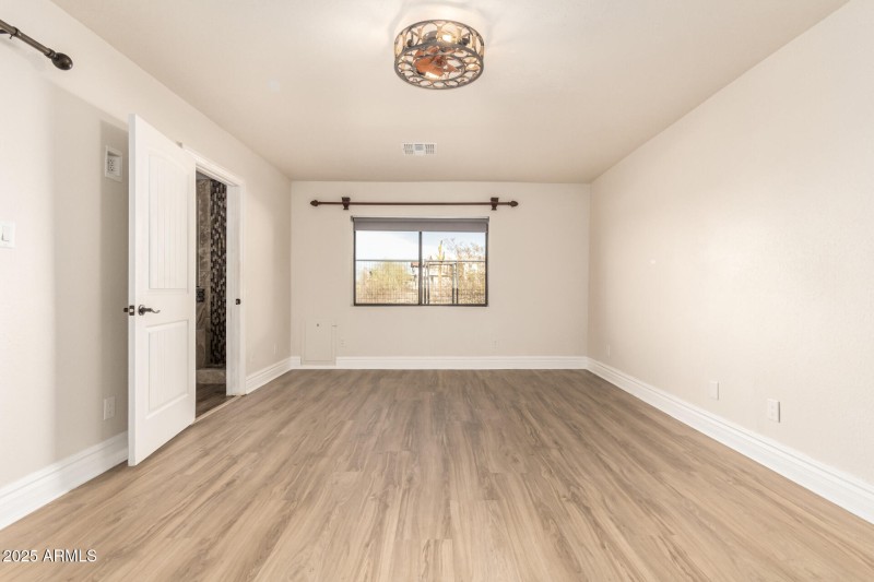 Primary w/ doggie door