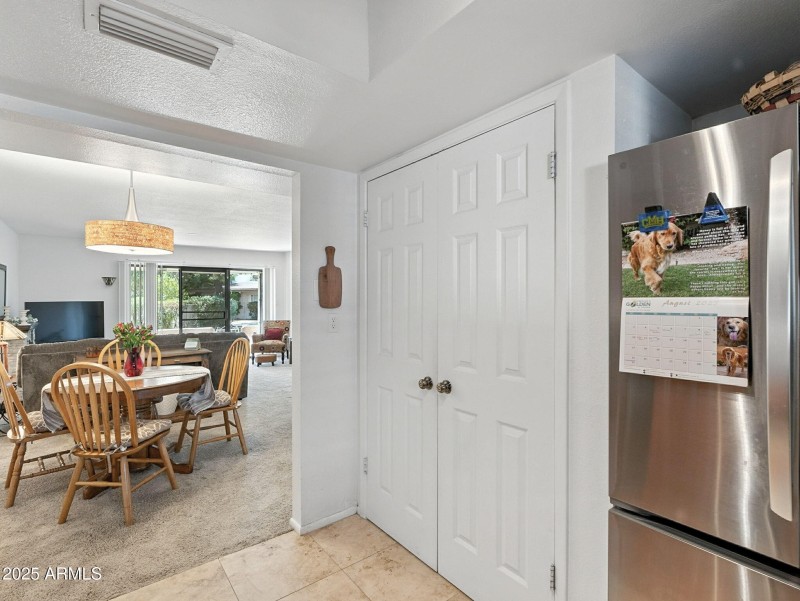 Kitchen to dining