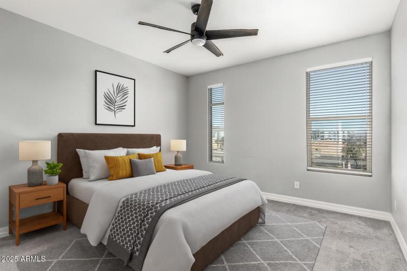 Virtually Staged Bed 2