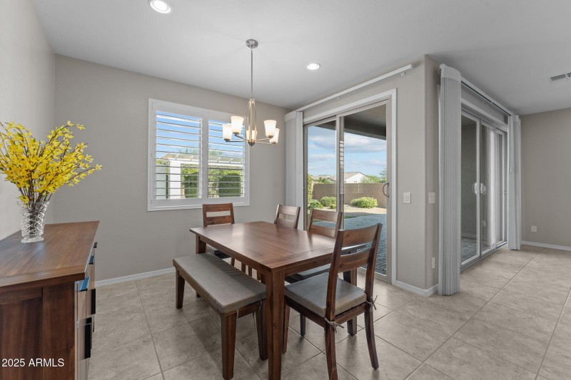 Dining area