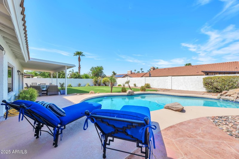 backyard pool