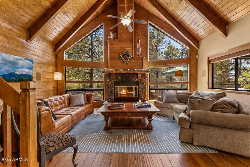 Vaulted T&G ceilings