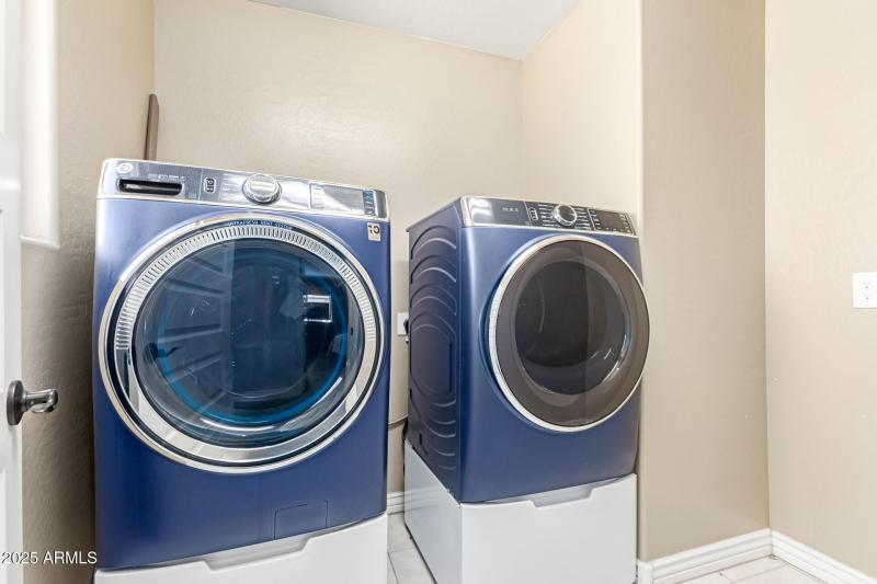 upstairs laundry room
