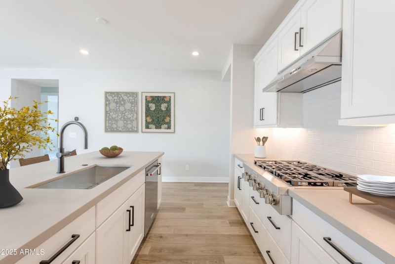 Virtually Staged Kitchen