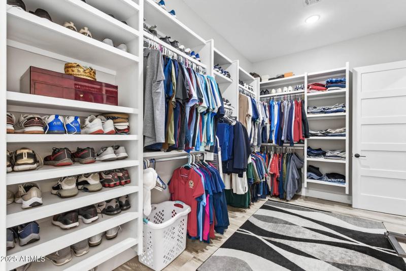 Primary Walk in closet