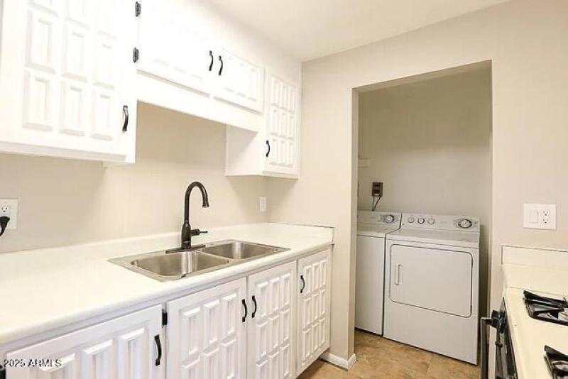 Kitchen and Laundry Room