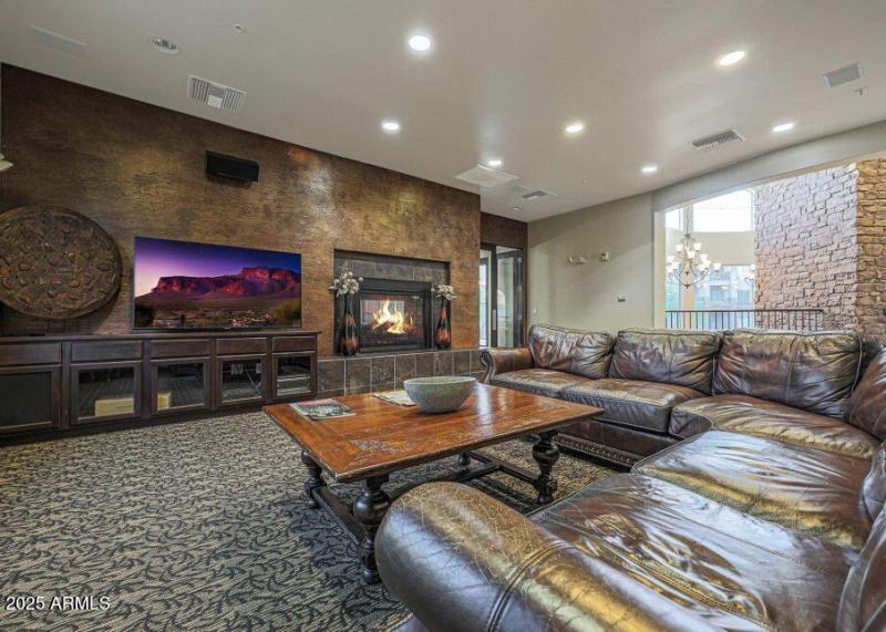 common entertaining area