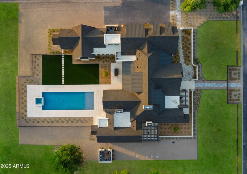 Overhead view
