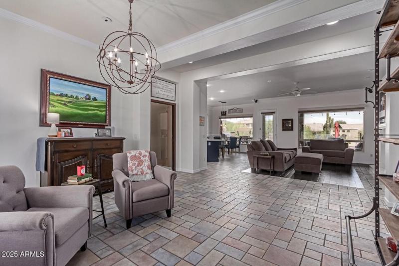 Dining Room into Family Room