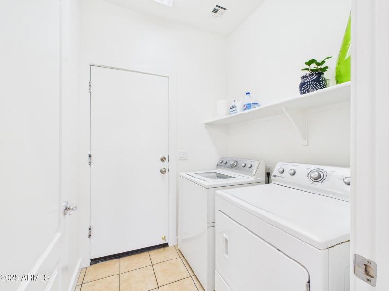 Convenient Laundry Room