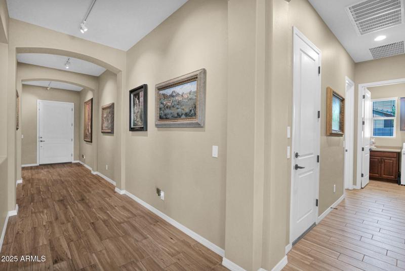 beautiful wood look floors throughout