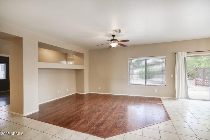 Great Room: TV area