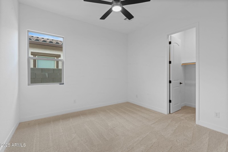 Bedroom 3 w/ Walk-In Closet