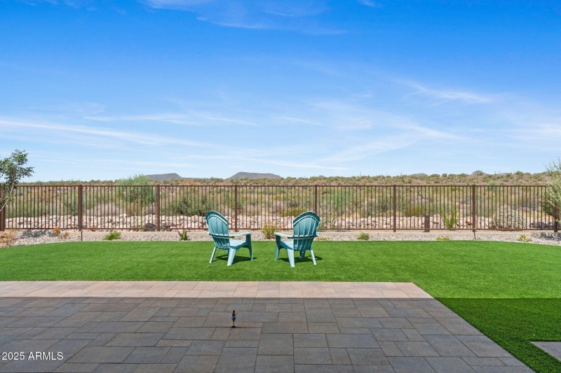 Backyard w/ Mtn Views