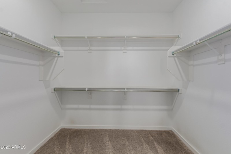 primary walk in closet