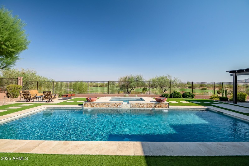 Expansive Golf Course View on Wide Lot