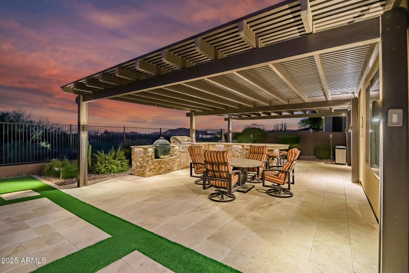 Pergola and Bar Lighting
