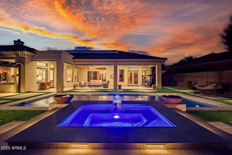 Soak in Moonlight in Hot Tub