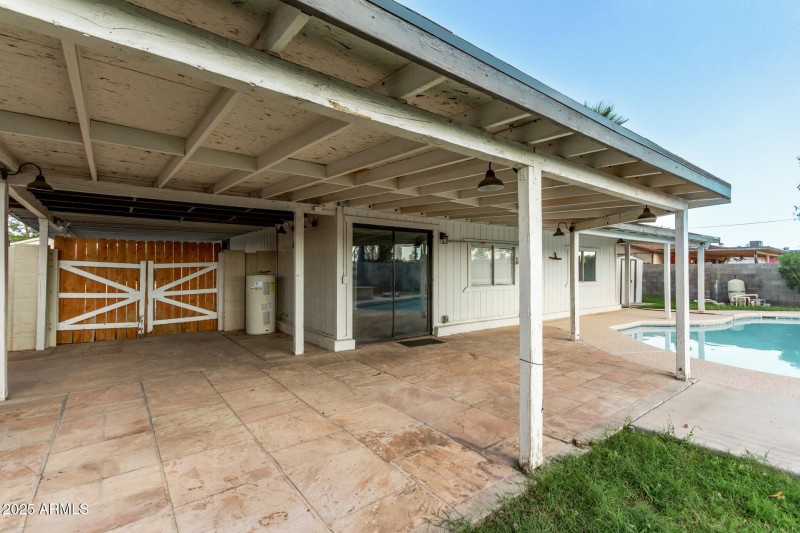 Backyard from North Side