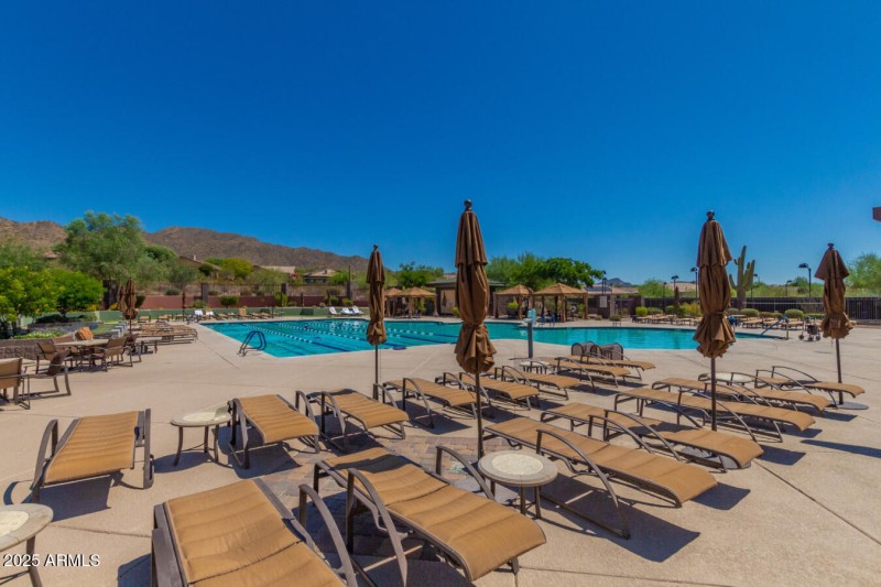 Heated Lap Pool at Persimmon