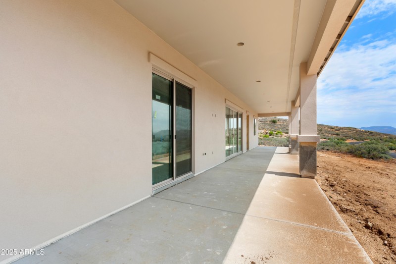 Covered Patio View