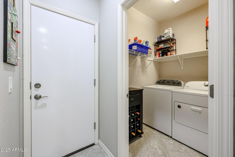 Garage Access/Laundry Room