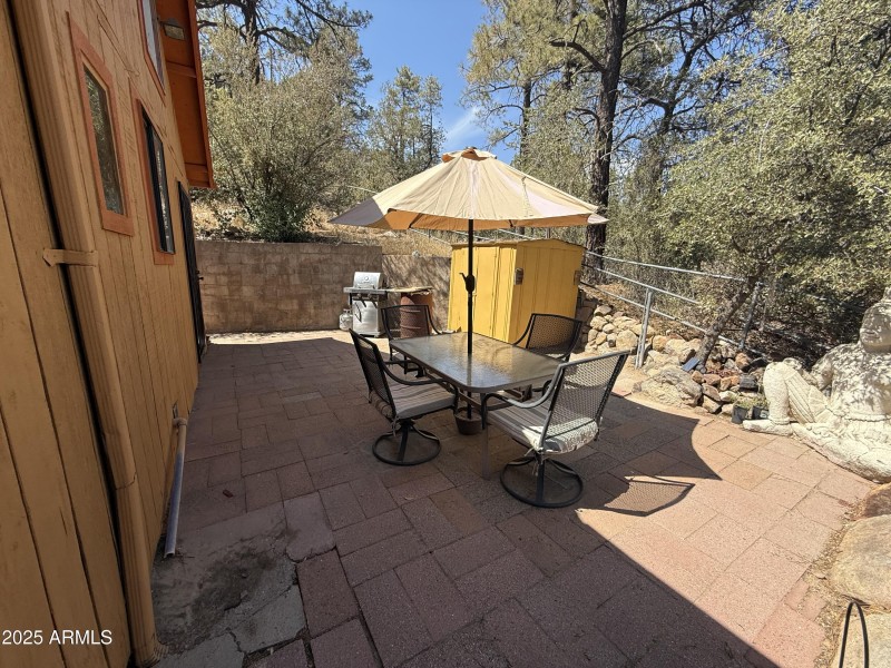 Back patio