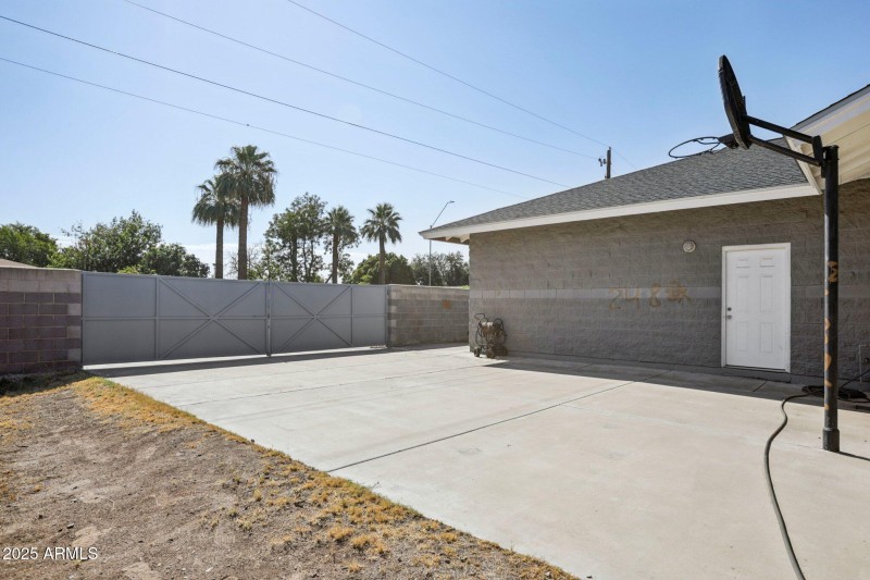 Back Patio