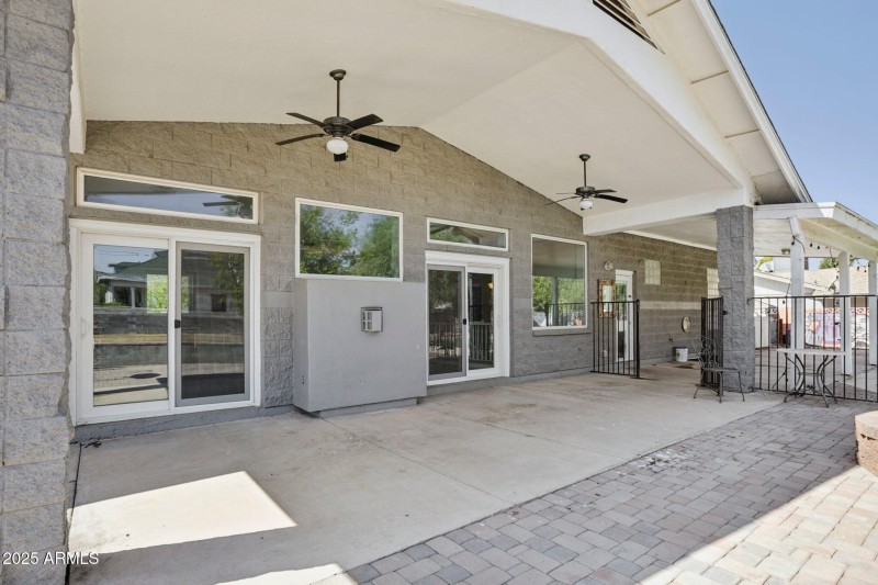 Back Patio