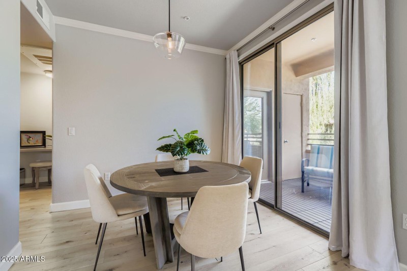 Dining area