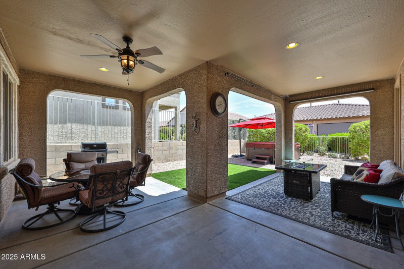 Large Covered Patio