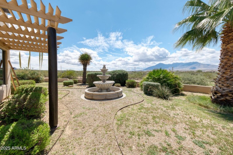 Courtyard and Fountain - Purgola