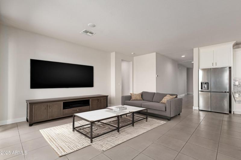 Family Room - Virtually staged