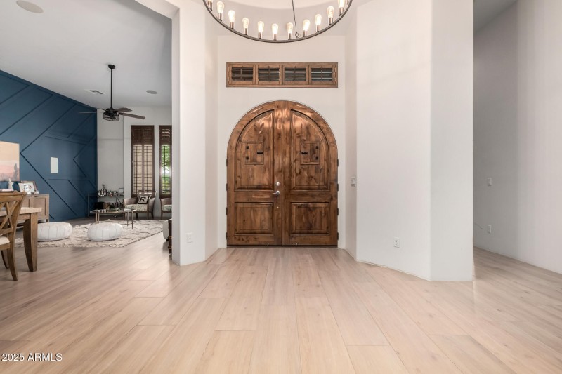 Grand entrance