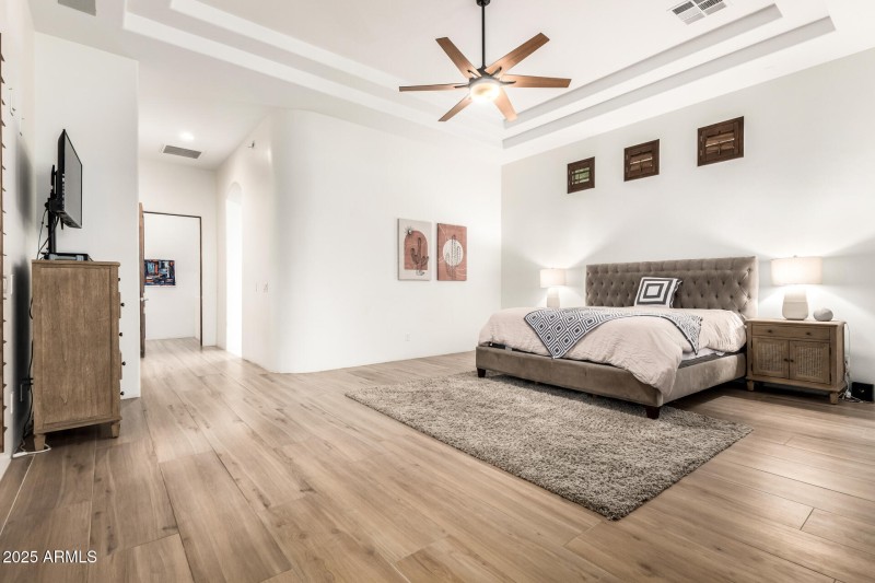Large primary suite