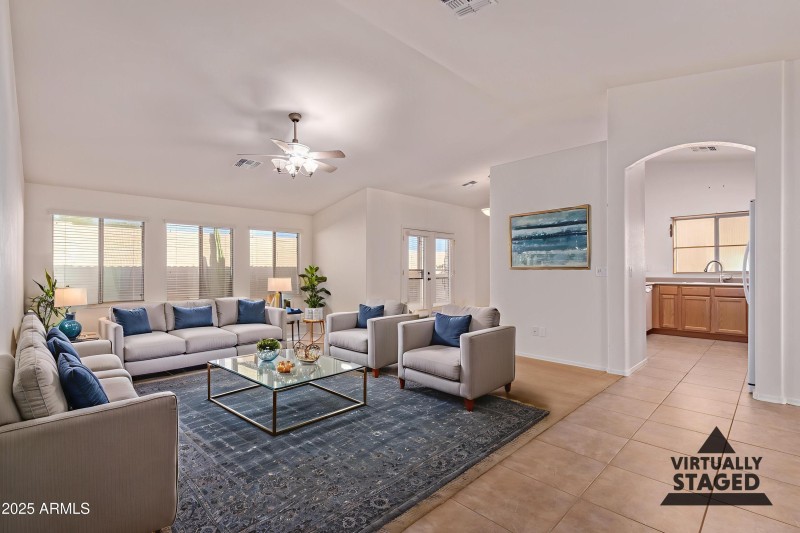 Living Room – Virtually Staged