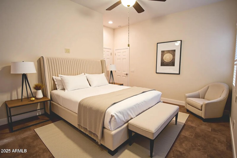 Bedroom virtual staging