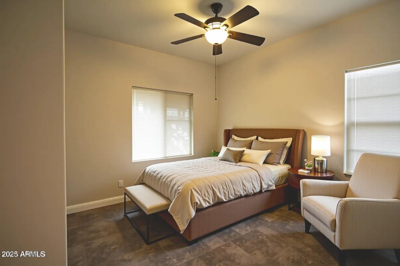 Bedroom virtual staging