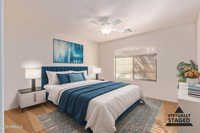 Guest Room - Virtually Staged