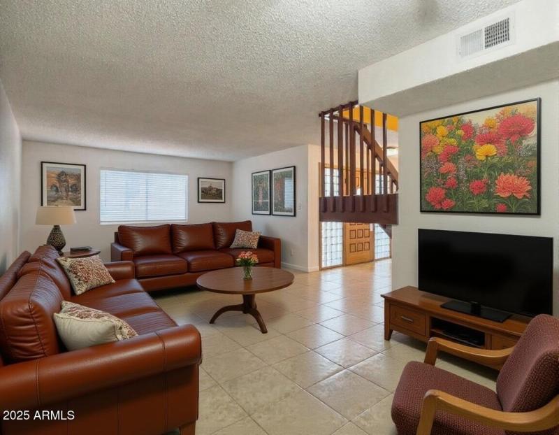 Staged Living Room